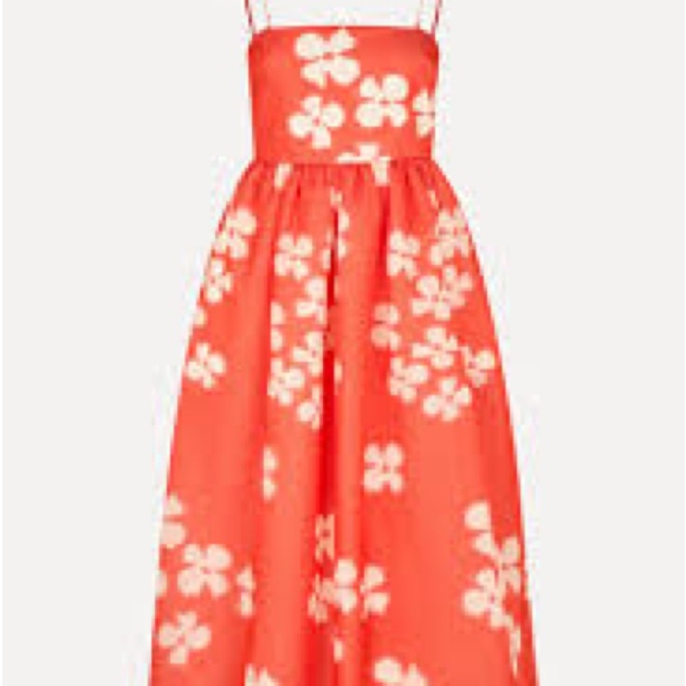 STINE GOYA Red Floral Dress